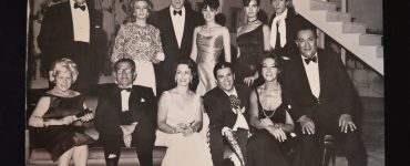 Bertha Moss con celebridades del cine mexicano